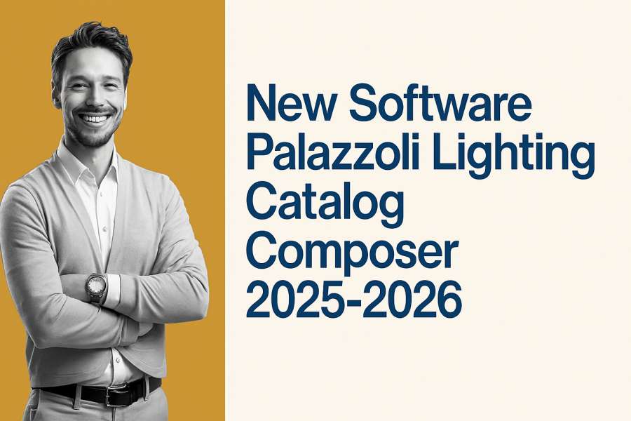 Catalog Lighting Composer: il software Palazzoli si rinnova