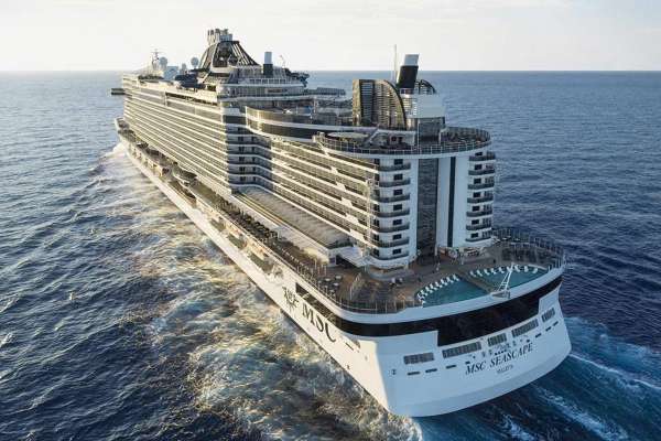 Seascape cruise ship electrified by TAIS