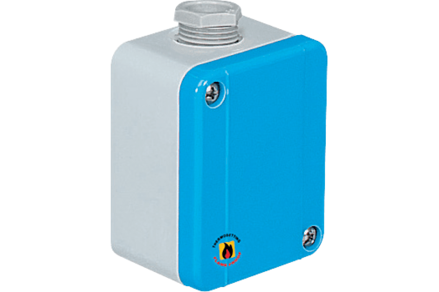 Junction boxes in thermosetting GRP with increased internal capacity for wall-mounting IP65