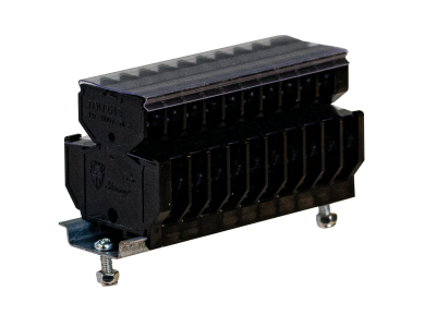 Fire-resistant branch terminal for signal lines