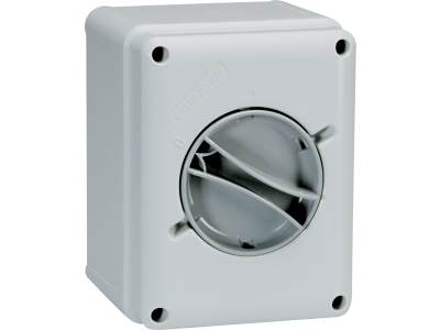 Control isolator switches in insulating material for wall-mounting 50-60Hz IP65