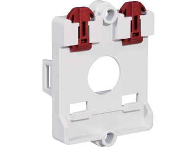 Adaptor for mounting on a back panel or on DIN rail