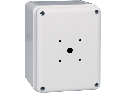 Wall-mounted box in technopolymer suitable for panel-mounted devices IP65