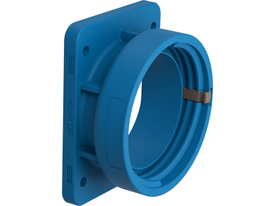 Straight panel mounted flanges IP66/IP67/IP68/IP69