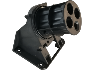 Spare socket inserts with technopolymer support , for switched socket-outlets of the TAIS and ALUPRES series 50-60Hz