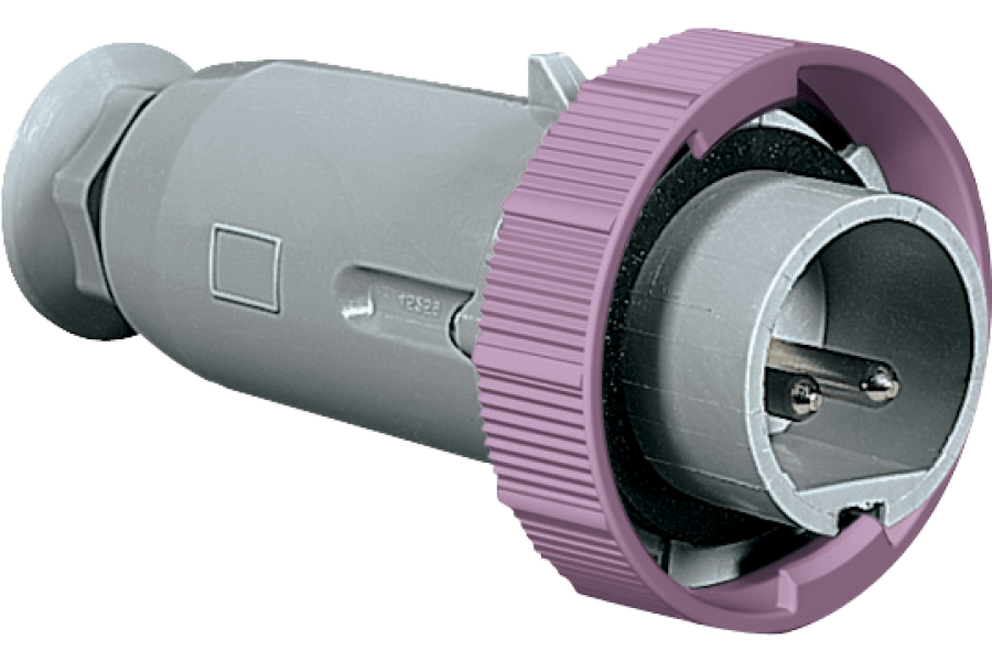 Plugs with cable gland for extra-low voltageIP67