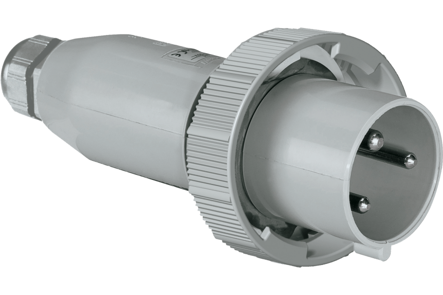 Plugs with cable gland, for high currents, for extra-low voltage 50-60Hz IP67