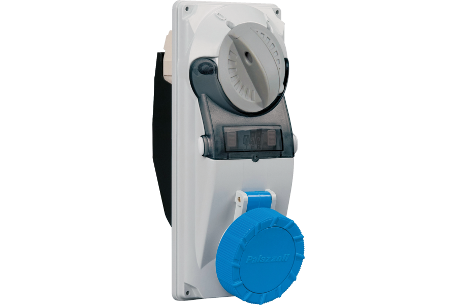 Bases para cuadro con interruptor de bloqueo y base portafusibles 50-60Hz IP66/IP67
