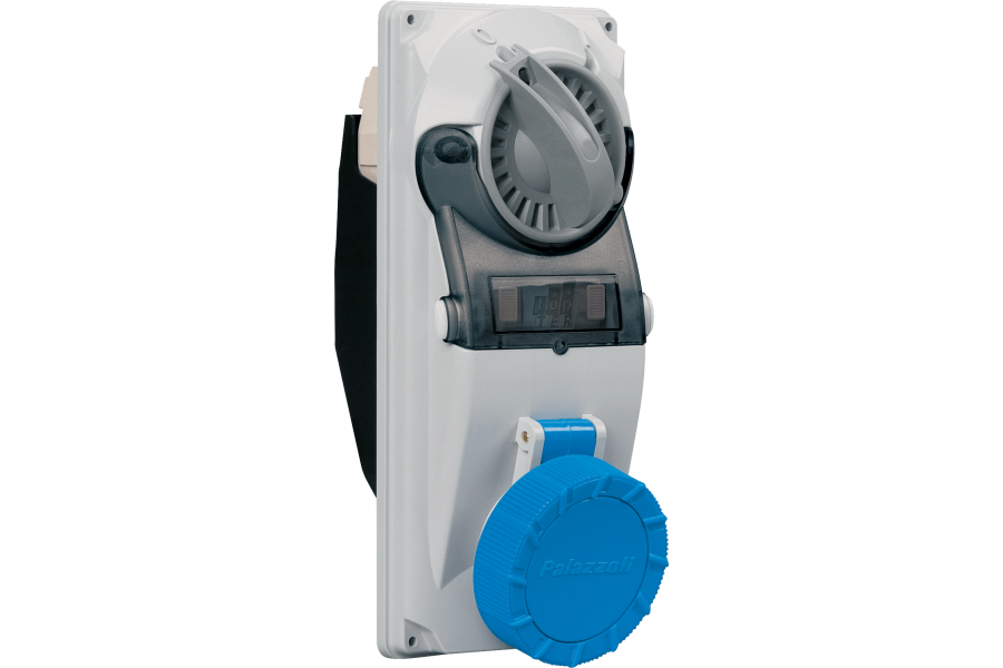 Bases para cuadro con interruptor de bloqueo y base portafusibles 50-60Hz IP66/IP67