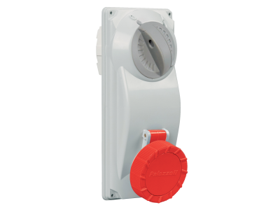 Switched sockets with mechanical interlock, for flush mounting 50-60Hz IP66/IP67