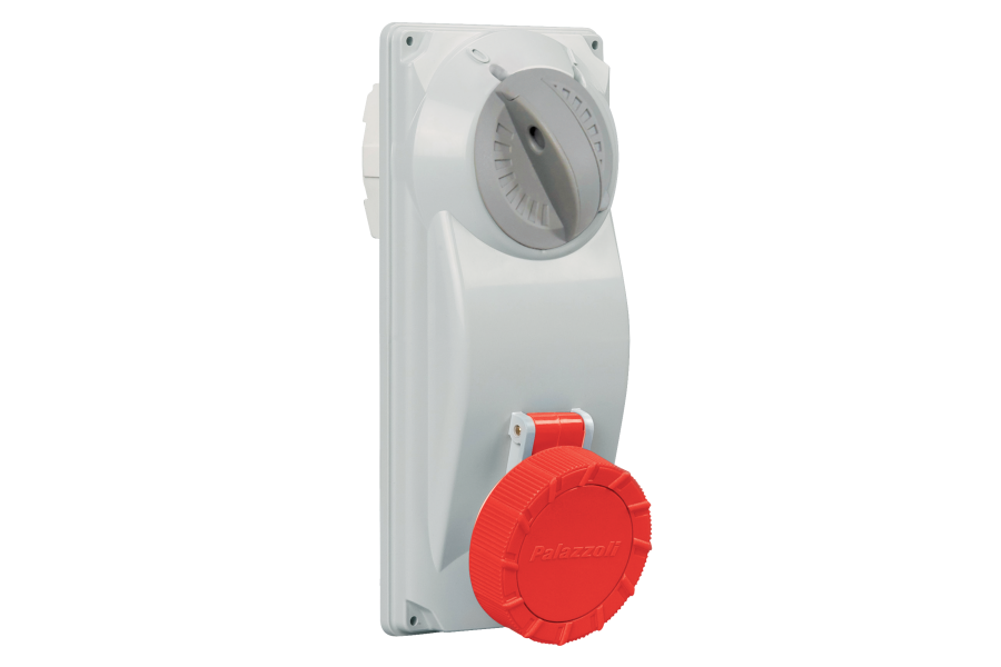 Prese con interruttore di blocco 16A/32A per installazione da quadro 50-60Hz IP66/IP67