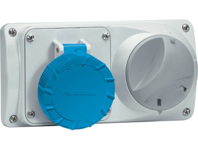 Bases para cuadro con interruptor de bloqueo 50-60Hz IP55