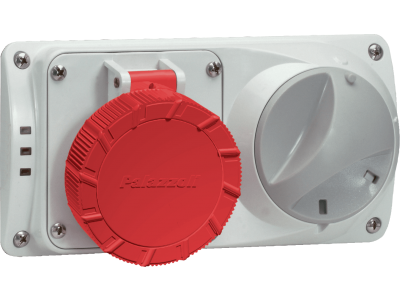 Bases para cuadro con interruptor de bloqueo y base portafusibles 50-60Hz IP55