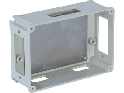 Compact boxes in marine-grade aluminium for composition of socket boards IP67