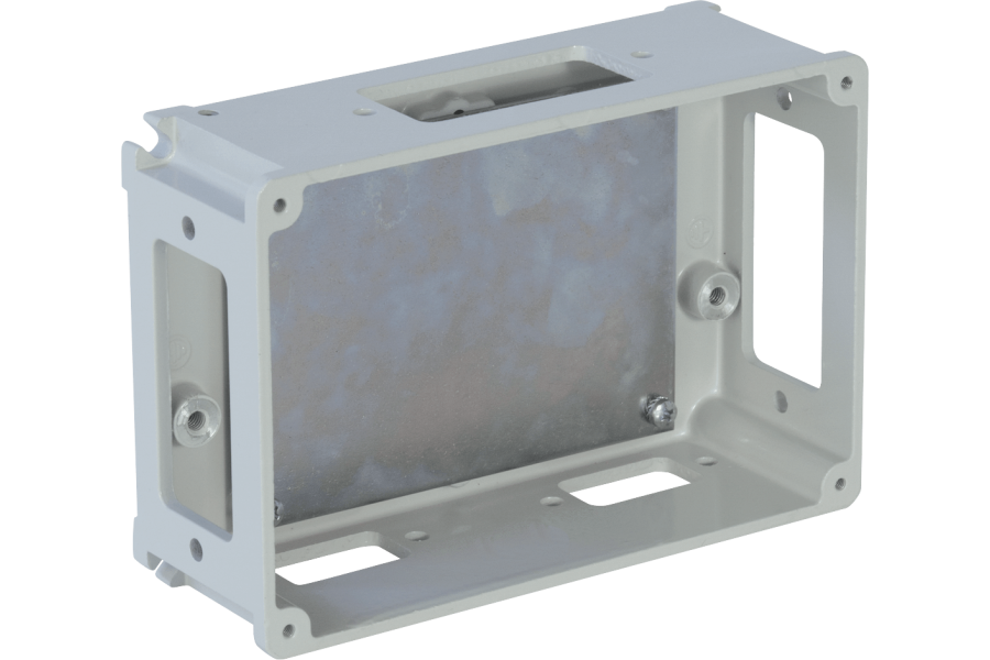 Compact boxes in marine-grade aluminium for composition of socket boards IP67