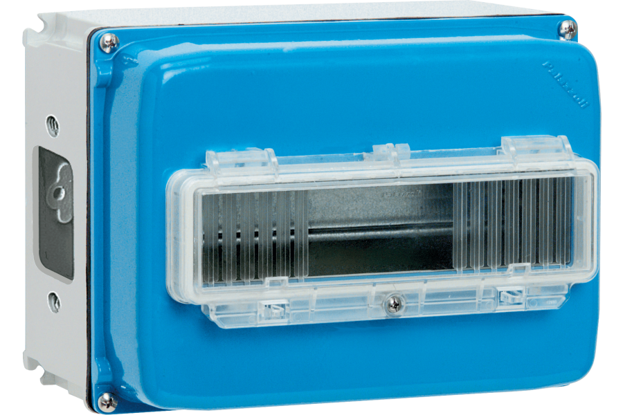 Boxes in marine-grade aluminium with transparent window for composition of socket boards IP66/IP67/IP69