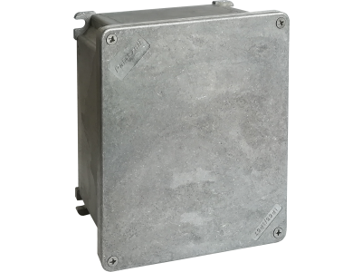 Junction boxes in unpainted aluminium alloy IP66/IP67