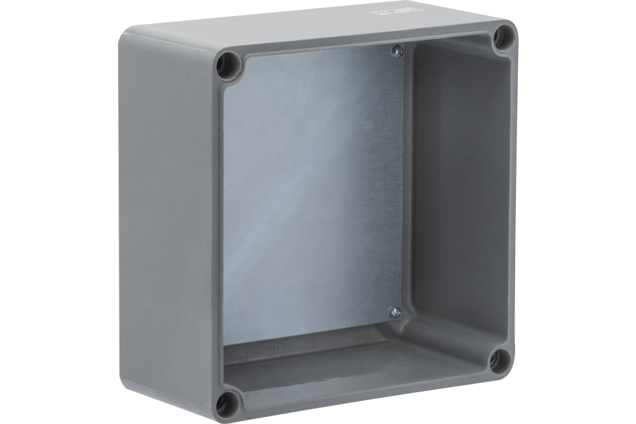 Blind junction boxes with back plate IP67