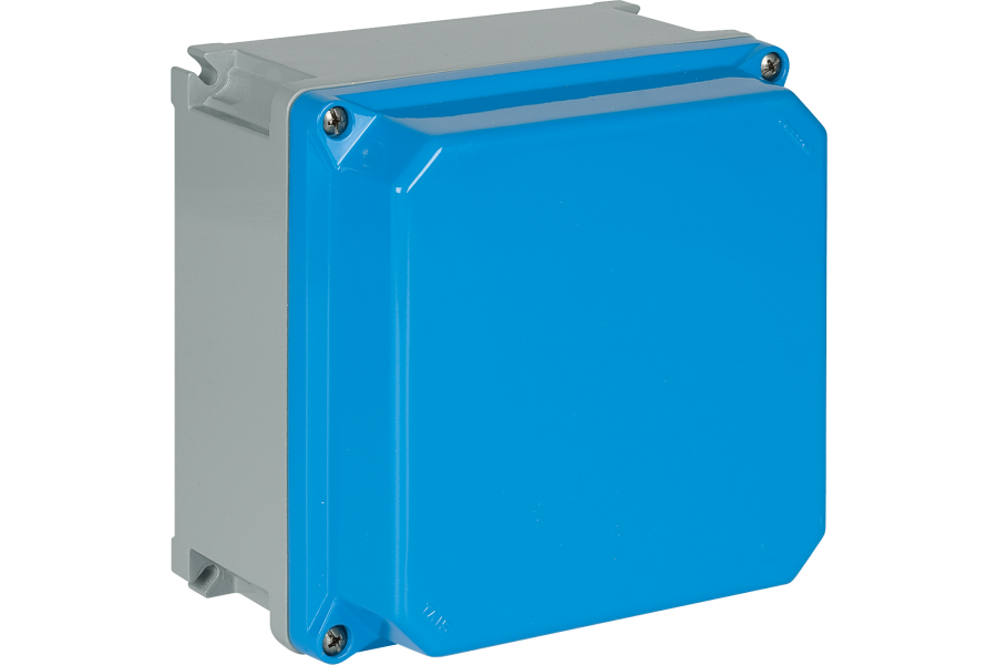 Quick-mounting watertight boxes with blind cover IP66/IP67