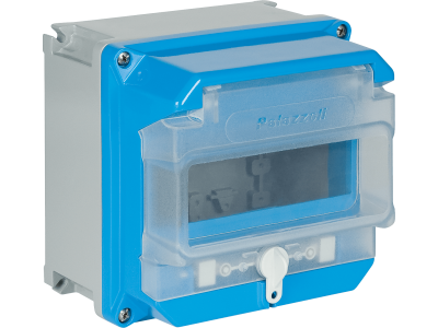 Quick-mounting watertight boxes with transparent door IP66/IP67