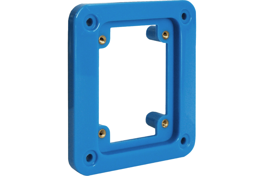 Adapter frame from flange 100x108 to flange 65x83 for wall-mounted boxes IP66/IP67/IP68/IP69