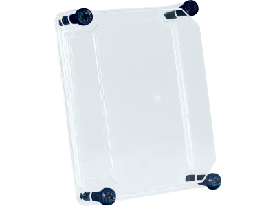 Transparent covers high in polycarbonate for TAIS Grande boxes IP67