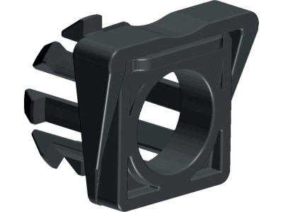 Fitting for rapid coupling in technopolymer, forcomposition of socket boards IP66/IP67