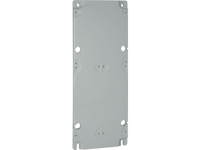 Mounting plates in thermosetting (GRP) with guided system for composition of socket boards