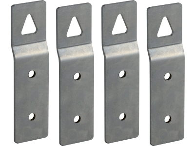 Set of  brackets for wall mounting 