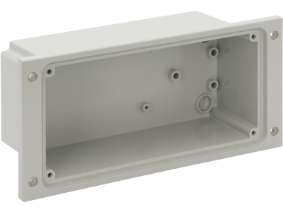 Bottom box for panel mounting IP55