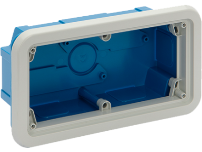 Bottom box for flush mounting IP55
