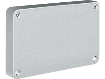 Blind front panel for PRIMA distribution boards