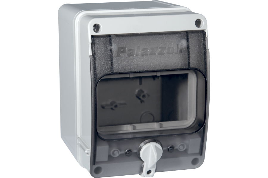 Control units for modular devices with padlockable window IP65