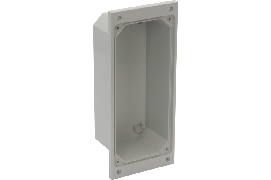 Bottom box for panel mounting IP66/IP67