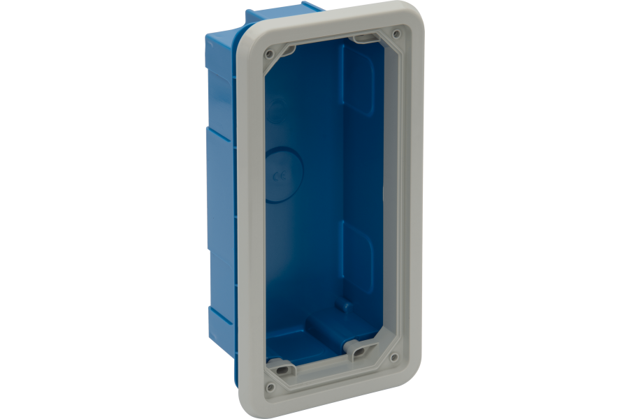 Bottom box for flush mounting IP55