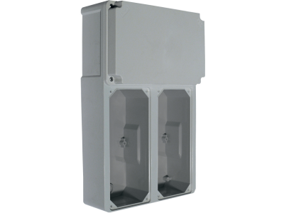 Distribution boards with blind cover for topTER switched sockets IP66