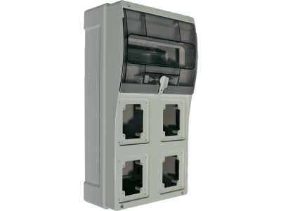 Distribution boards with transparent window for topTER devices IP66