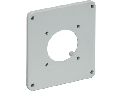 Flange for mounting of an extra-low voltage socket in a topTER distribution board IP66/IP67