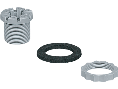 Coupling fitting with Pg threadingfor topTER distribution boards IP66