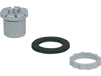 Coupling fitting with Pg threading for topTER distribution boards IP66