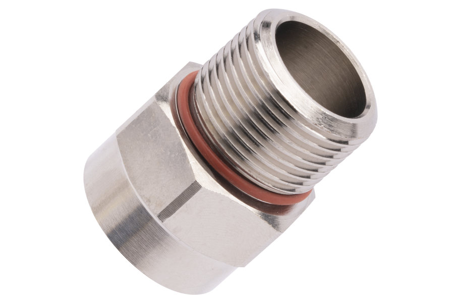 Gas/metric adaptors in galvanised steel for tube/box connections IP66/IP67 zone 1-2 (GAS) and 21-22 (DUST)