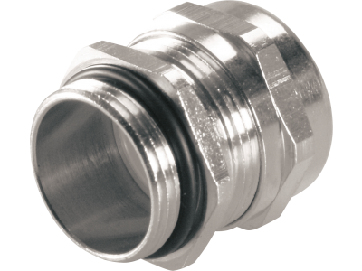 Cable glands in nickel plated brass with metric threading IP68