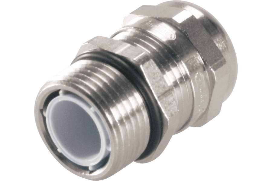 Cable glands in nickel-plated brass with metric threading IP66/IP68 zone 1-2 (GAS) and 21-22 (DUST)