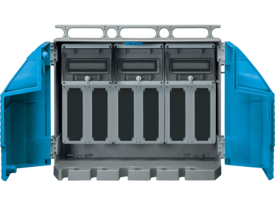 Kit for ACS assemblies with 6 sockets external emergency 6 topTERs 16A and/or 32A