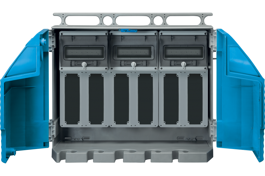 Kit for ACS assemblies with 6 sockets external emergency 6 topTERs 16A and/or 32A