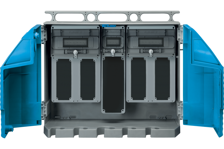 Kit for ACS assemblies with 5 socket-outlets external emergency 4 topTERs 16A and/or 32A 1 topTER 63A