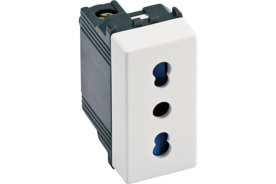 Domestic socket Italian standard, P11/P17 type