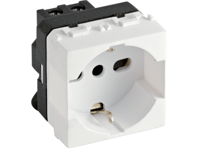 Domestic schuko socket Italian/German standard, P17/P30 type