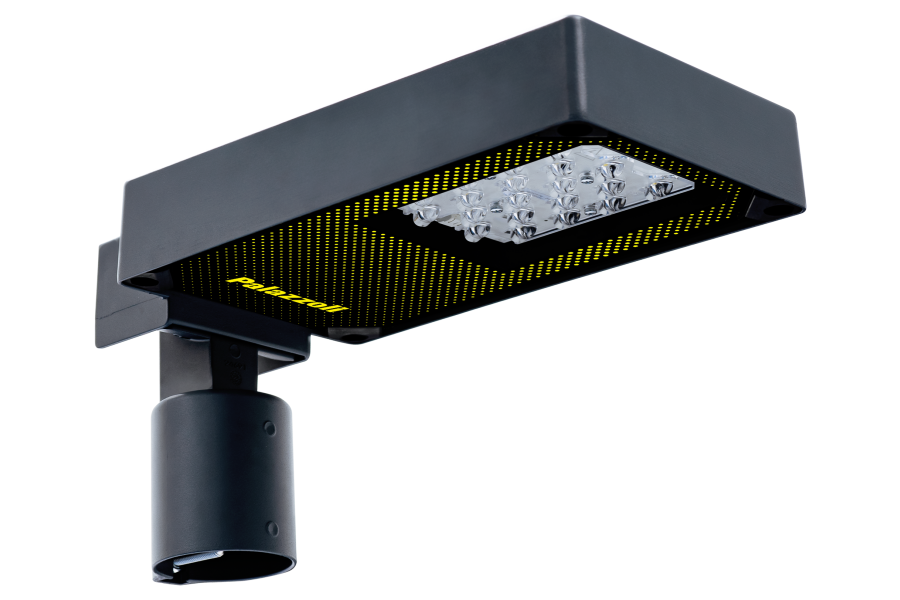 LED floodlights roadway size S with large areas 60° extra wide beam optics IP66