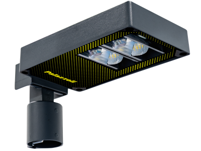 LED floodlights roadway size S with roadway wide beam optics IP66